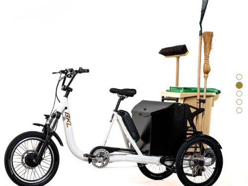 Triciclo eléctrico limpieza BKL Cube