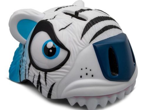 Casco de bicicleta Tigre Blanco Crazy Safety