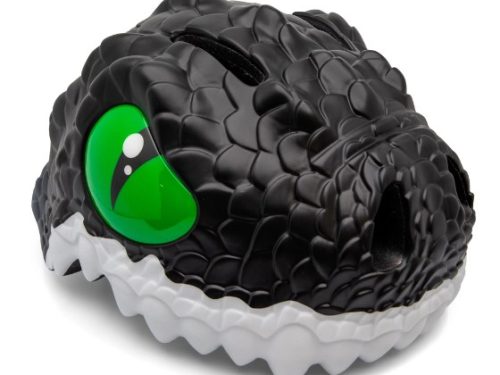 Casco Bicicleta Dragon Negro Crazy Safety