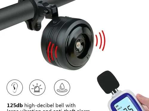 Alarma y bocina para bicicleta
